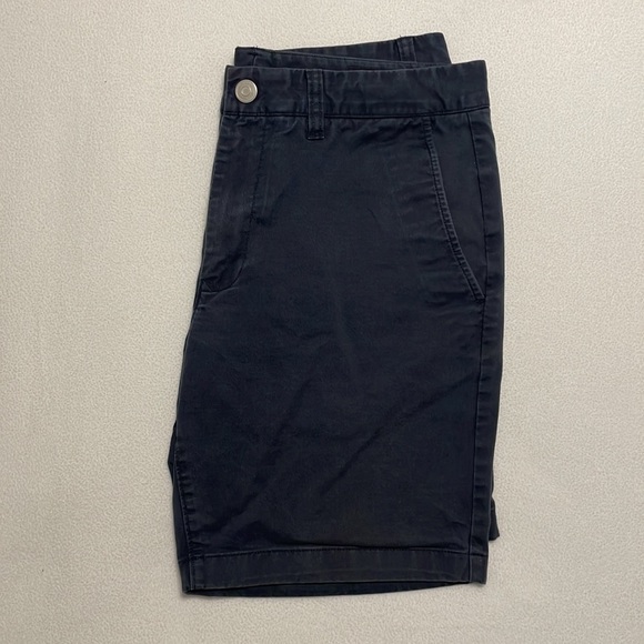 BONOBOS - 32W Slim 7” Navy Original Stretch Washed Chino Shorts - Picture 6 of 7